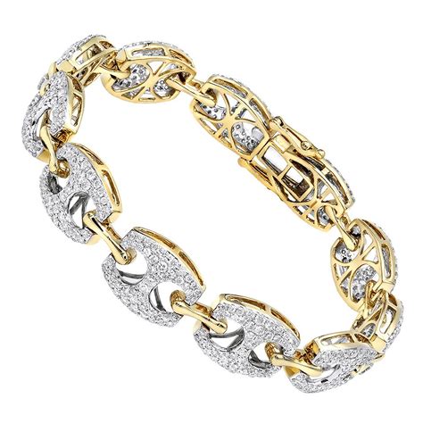 gucci gold and diamond bracelet